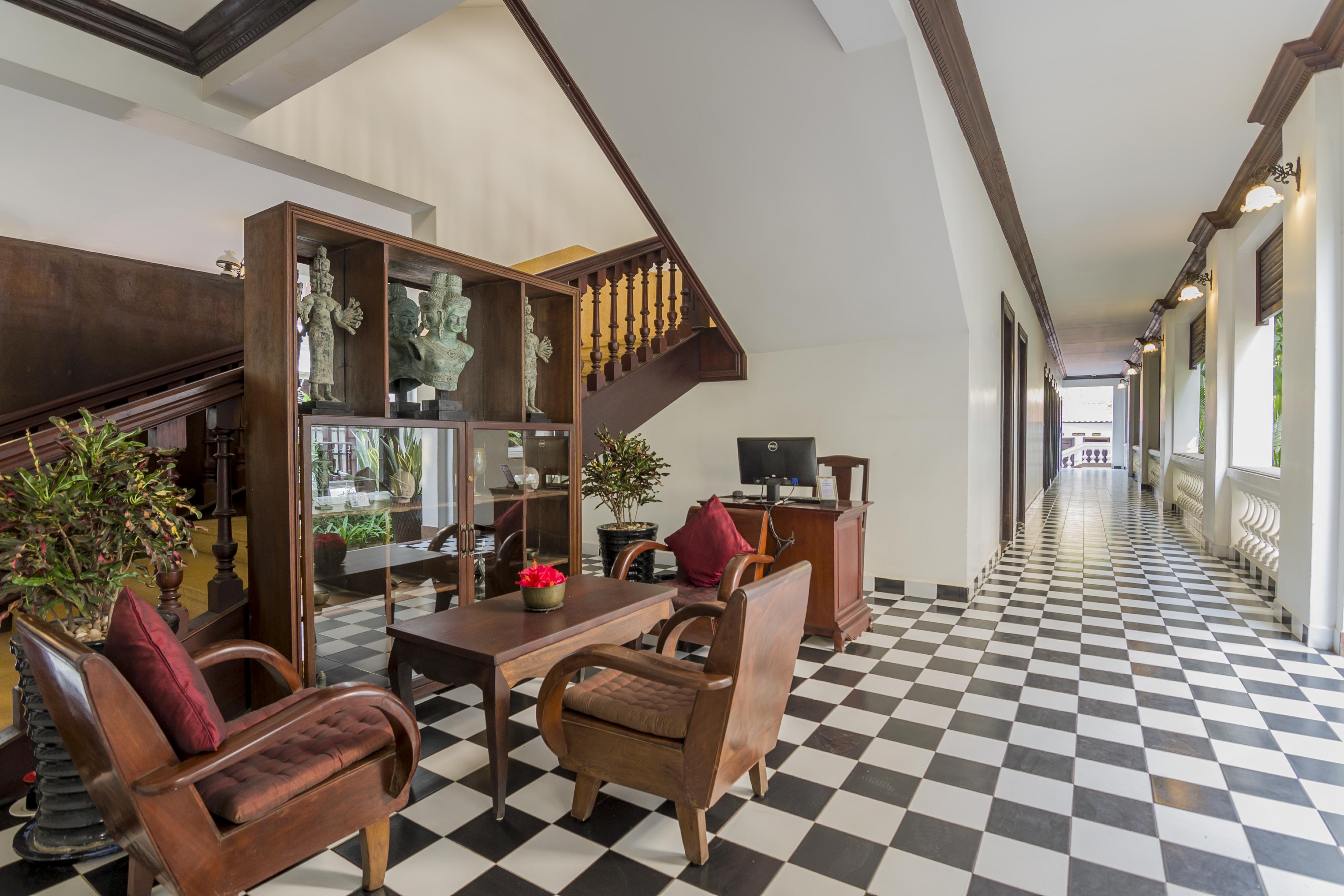 Chateau D'Angkor La Residence Sziemreap Kültér fotó