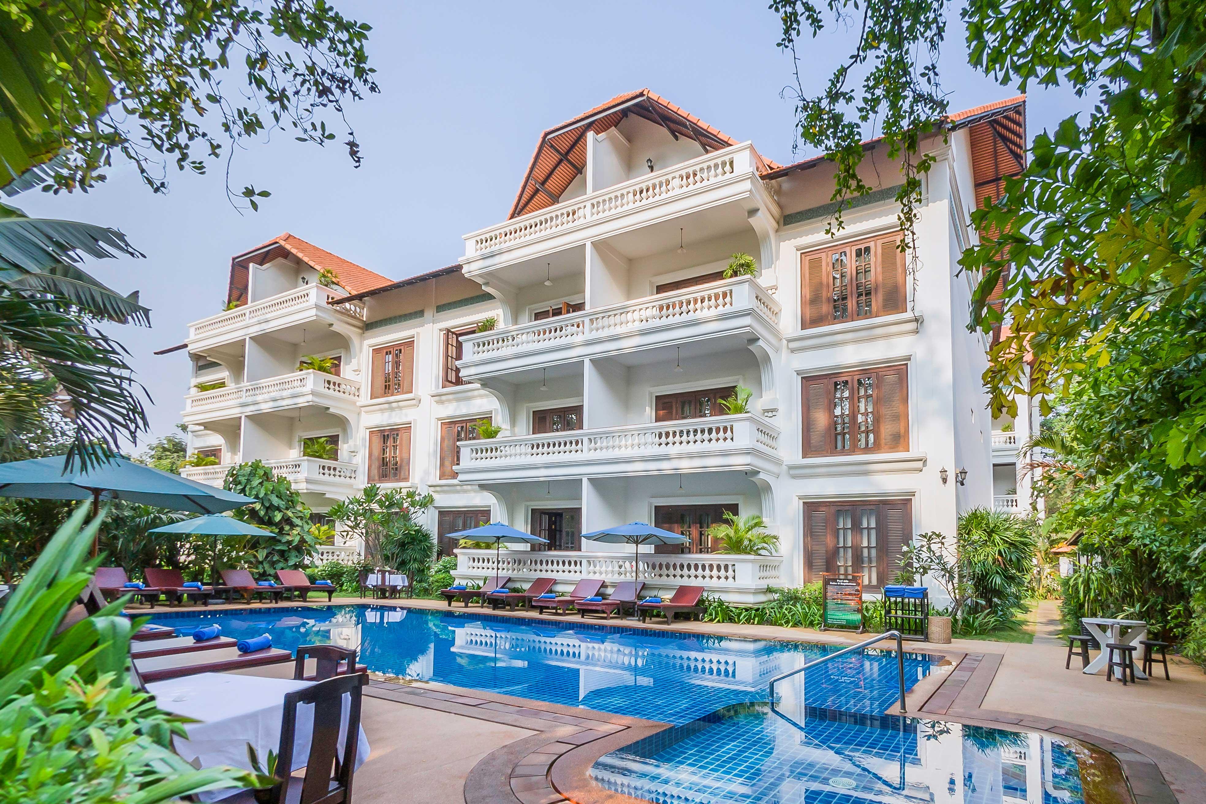 Chateau D'Angkor La Residence Sziemreap Kültér fotó